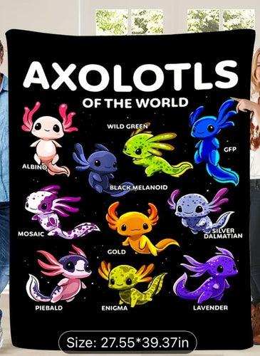 Small Axolotl Blanket