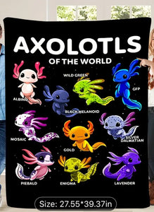 Small Axolotl Blanket