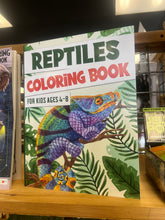 Load image into Gallery viewer, Reptile Coloring Book